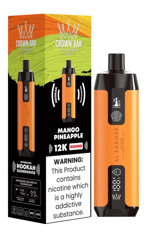 Al Fakher Crown Bar Sound 12K Mango Pineapple