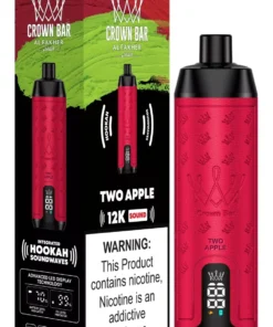 Al Fakher Crown Bar Sound 12K Two Apple