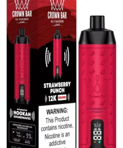 Al Fakher Crown Bar Sound 12K Strawberry Punch
